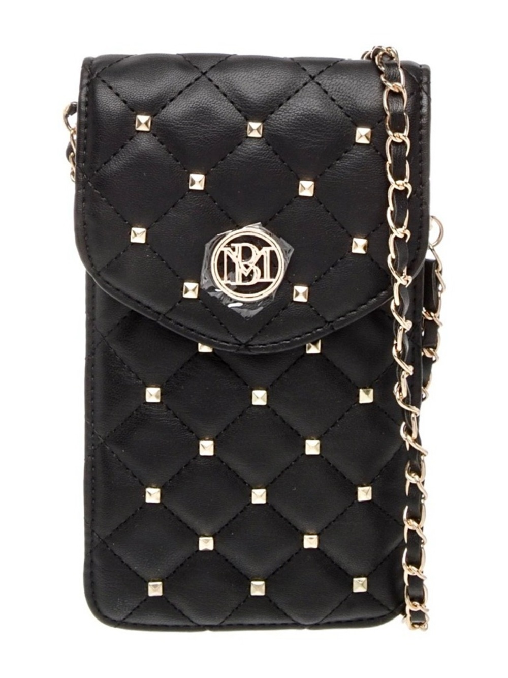 NWT Badgley Mischka Diamond Quilted Phone Case Crossbody Bag - Picture 5 of 9
